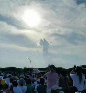 Imagen en el cielo - Maracaibo